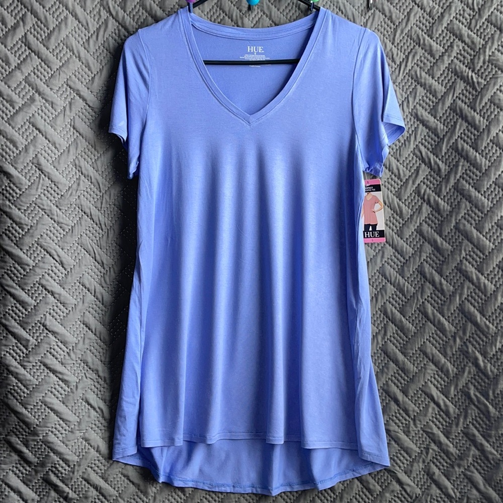 Hue- Short Sleeve Legging Tee Persian Jewel